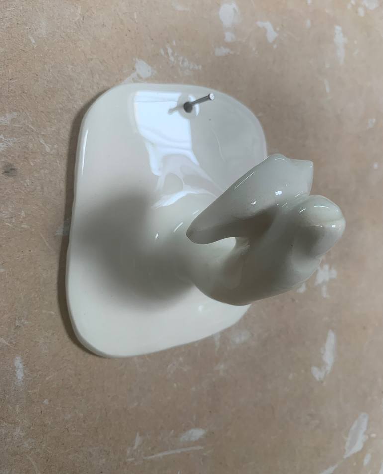 Original Abstract Home Sculpture by Maria Castel-Branco