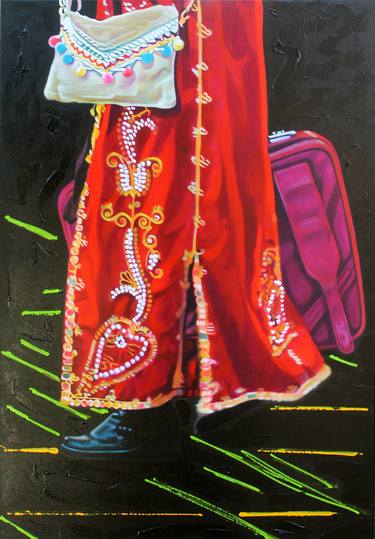 Original Portraiture Politics Painting by Yalili Mora