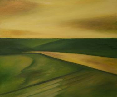 Original Fine Art Landscape Painting by Parvin Farzaneh