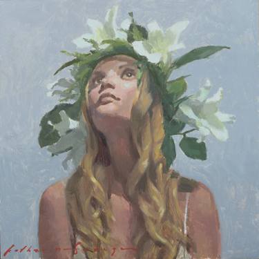Original Realism Women Painting by Kate Serenity Savage