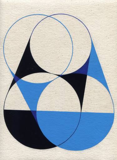 Original Abstract Geometric Paintings by Todd Schulz