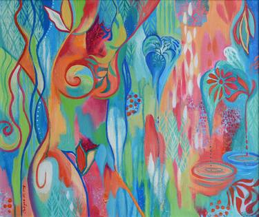 Original Abstract Painting by Marianna Ochyra