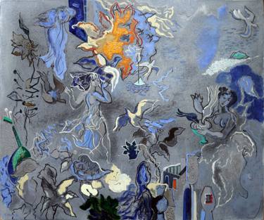 Original Figurative People Paintings by Rossen Krastev