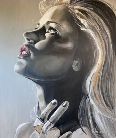 Original Figurative Portrait Paintings by Dyonne Kant
