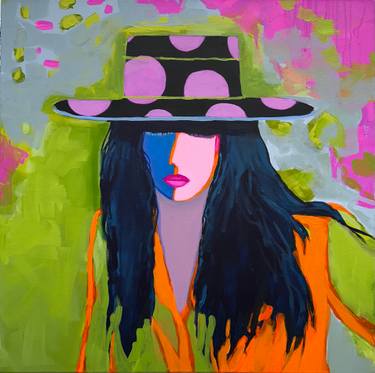 Original Figurative Women Painting by Carol Measom