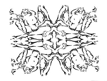 Original Symbolism Erotic Drawings by Dian Ivanov Jechev