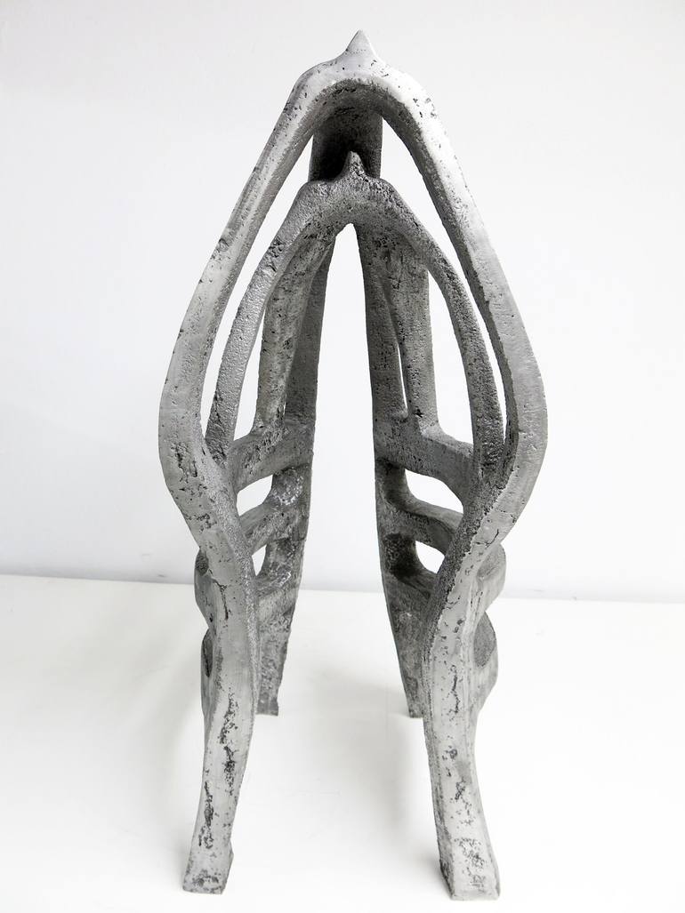Original Abstract Expressionism Family Sculpture by Aitor Ruiz De Egino