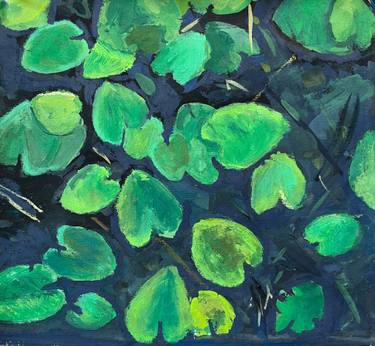 Original Impressionism Floral Painting by Zahra Azimzade