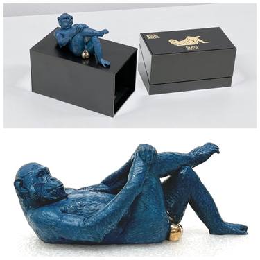 Original Figurative Animal Sculpture by Denis Defrancesco
