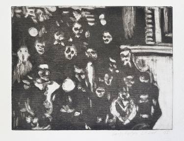 Original Figurative Kids Printmaking by Geertje Kapteijns