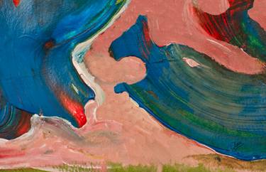 Original Conceptual Abstract Mixed Media by Anu Nadimpalli