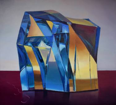 Original Abstract Still Life Paintings by Alexander Lufer
