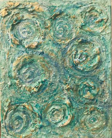 Original Abstract Water Painting by Rebecca Both
