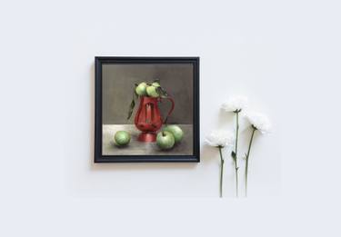 Original Fine Art Still Life Painting by Adriana Petrescu