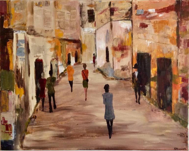 Original Figurative People Paintings by Susan Buswell