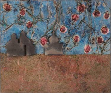 Original Figurative Landscape Mixed Media by Gerard Lakke
