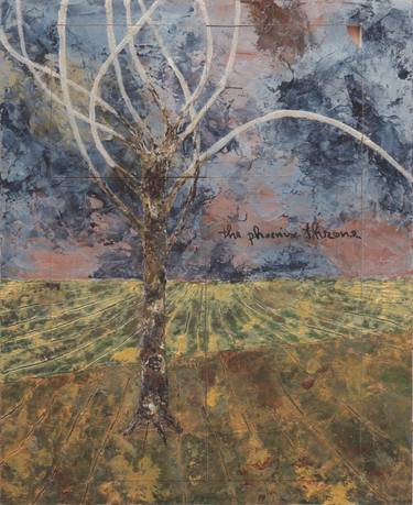 Original Conceptual Landscape Paintings by Gerard Lakke