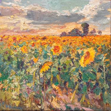 Original Contemporary Landscape Painting by Rostyslav Voronko