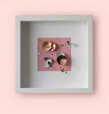 Original Abstract Mixed Media by GwéNoléE Seillier