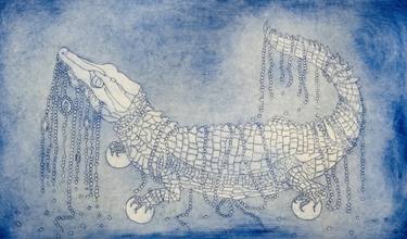 Original Fine Art Animal Printmaking by Alba Paramo