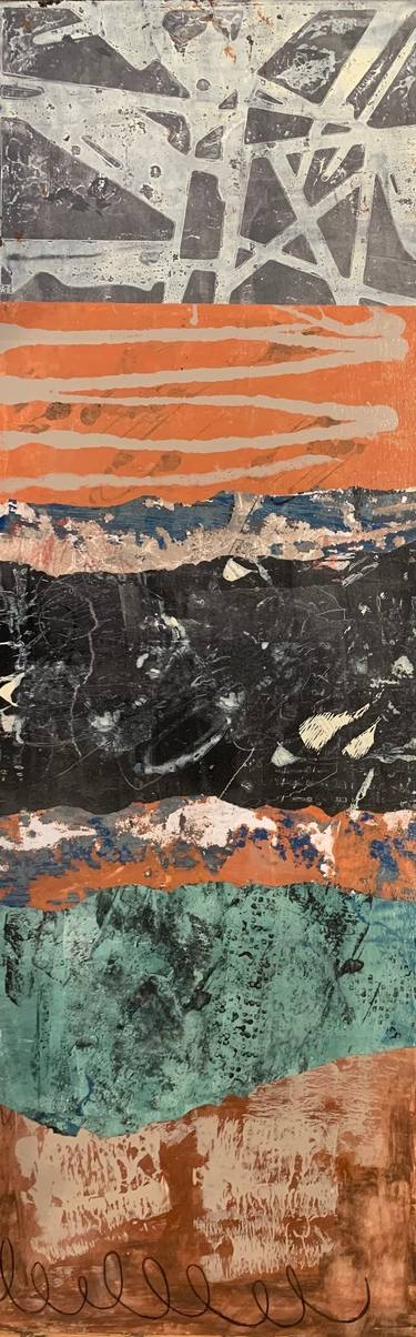 Original Contemporary Abstract Mixed Media by Jean Lurssen