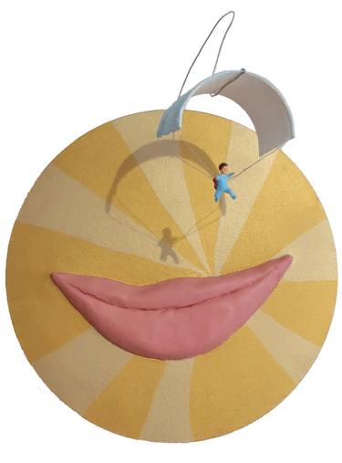 Original Conceptual Children Paintings by Patrick Gourgouillat