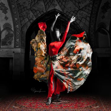 Original Art Deco Fashion Digital by Ali Yusuf