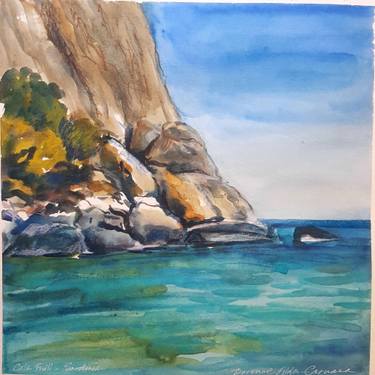 Original Impressionism Seascape Painting by Doranne Alden