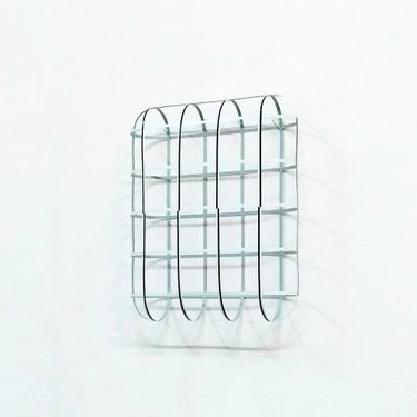 Original Conceptual Geometric Sculpture by Gerda Kruimer