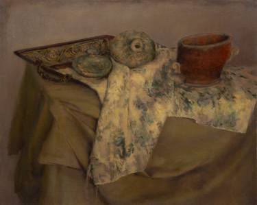 Original Classicism Still Life Painting by Vaughn Gillson