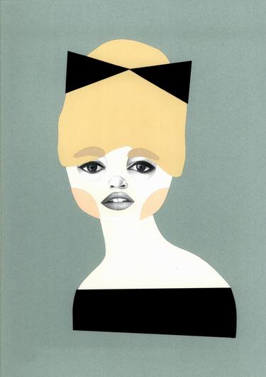 Original Illustration Portrait Drawings by Elena Pallarés