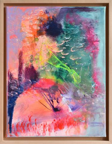 Original Abstract Expressionism Abstract Painting by Sebastian Merk