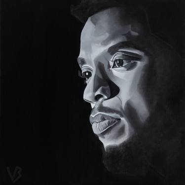 Original Portraiture People Paintings by Variety Brown