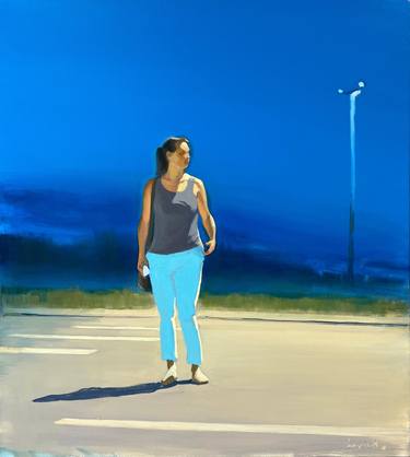 Original Minimalism Cinema Painting by Alexander Levich