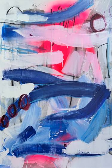 Original Abstract Expressionism Abstract Paintings by Susanne Kirsch
