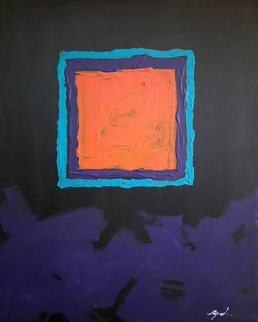 Original Contemporary Abstract Painting by Jignesh Jariwala
