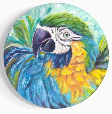 Original Realism Animal Painting by Olga Volna