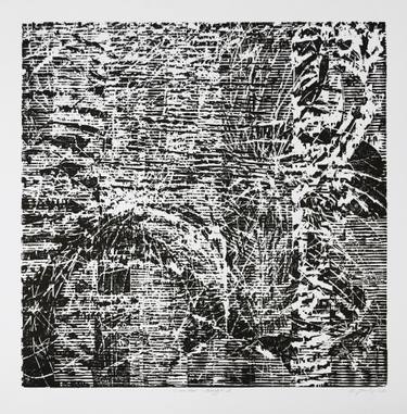 Original Abstract Expressionism Abstract Printmaking by Stefan Osnowski