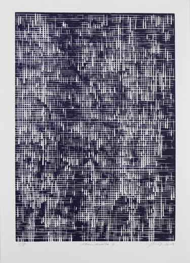 Original Abstract Landscape Printmaking by Stefan Osnowski
