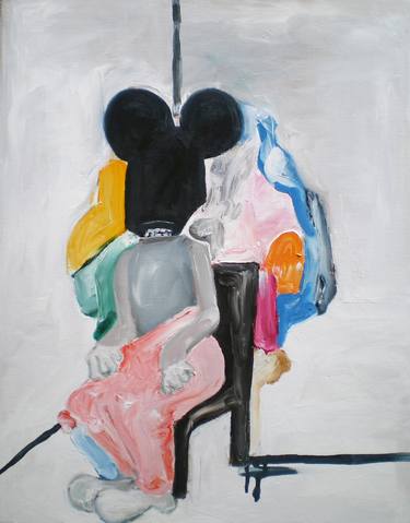 Original Figurative Cartoon Paintings by Fabienne Jenny Jacquet