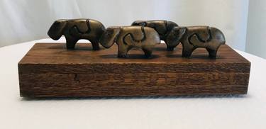 Original Abstract Animal Sculpture by Debra White