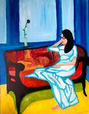 Original Figurative People Paintings by Barbara Friehs