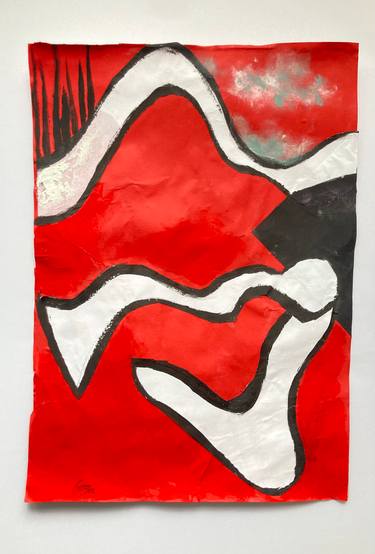 Original Contemporary Abstract Mixed Media by Goga Goga