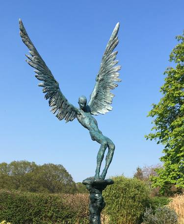 Original Figurative Classical mythology Sculpture by Nicola Godden