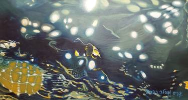 Original Fine Art Nature Painting by Iris Wexler