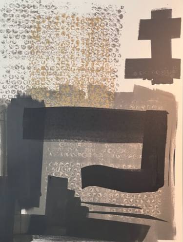 Original Abstract Expressionism Abstract Painting by Ron Scharfe