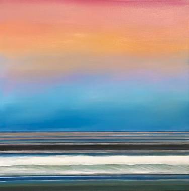 Original Expressionism Beach Paintings by Goran Petmil