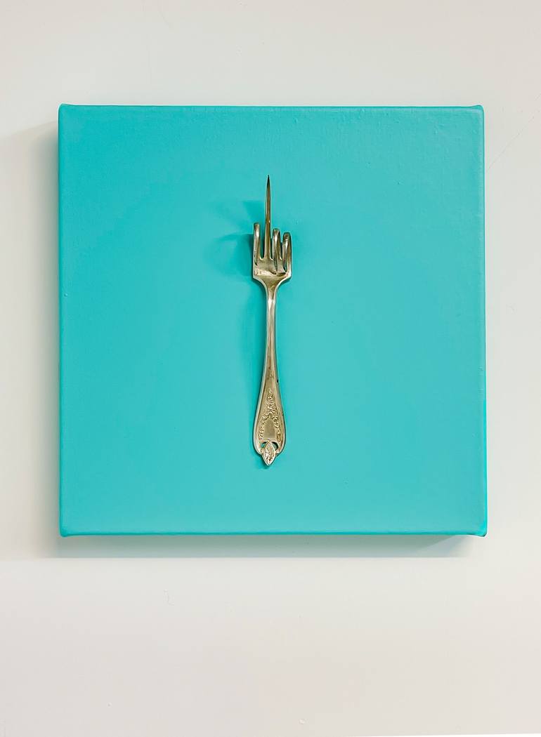 Original Conceptual Humor Sculpture by Stephanie Eti Hadad