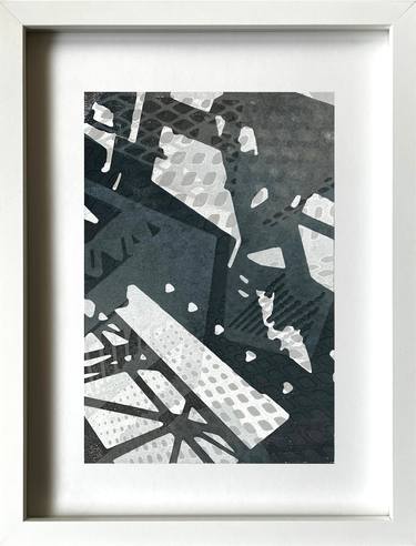 Original Expressionism Abstract Printmaking by Laurey Bennett-Levy