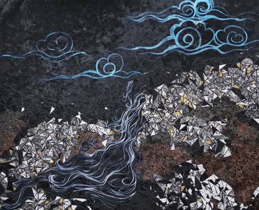 Original Figurative Landscape Paintings by Fuen Chin